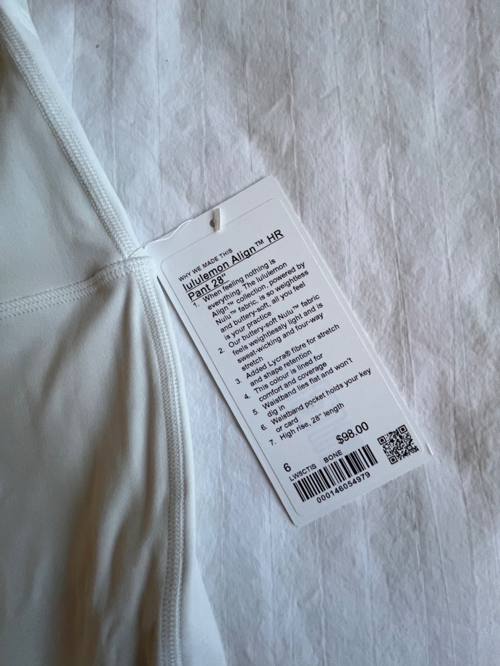 Brand new Lululemon Align tank and pant set - Picture 4 of 4